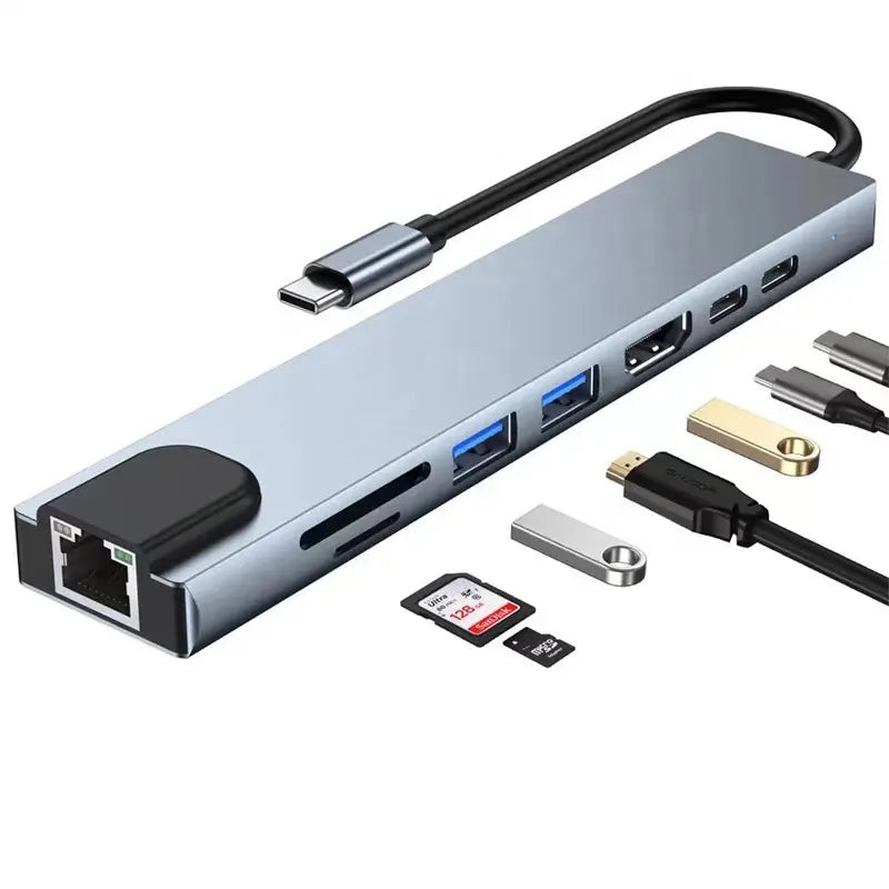 HUB USB AVEC PORT RJ45 Ethernet