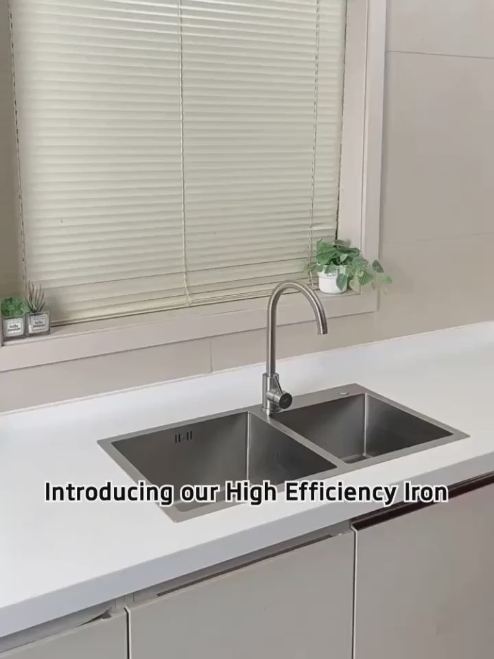 Égouttoir d'Évier de Cuisine Moderne Double Couche Rangement Anti-Poussière Organiseur d'Armoire de Vidange Porte Vaisselle Multifonctionnel
